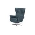 KOINOR Relaxsessel Swan ¦ türkis/petrol ¦ Maße (cm): B: 90 H: 113 T: 92