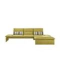 KOINOR Leder-Ecksofa Humfrey ¦ grün ¦ Maße (cm): B: 314 H: 93 T: 159