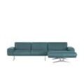 KOINOR Ecksofa Hiero ¦ türkis/petrol ¦ Maße (cm): B: 298 H: 80 T: 154