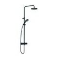 Kludi - dive s 3S Thermostat-Dual-Shower-System 6807939-00 mit Handbrause, mattschwarz