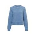 Marc O'Polo Denim Strickpullover mit Alpakaanteil Damen Polyamid, blau