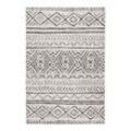 Karat Outdoorteppich Aztec Grau