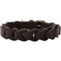 Hunter Halsband Solid Education Chain dunkelbraun 56,5 cm