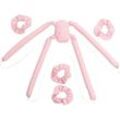 GLOV Haarpflege Spider Coolcurl™ Multi-Stab Hitzefreies Lockenwickler-Set Pink 1x Cool Curl Spider + 4x Scrunchies + 1x Cosmetic Bag 1 Stk.