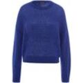 Rundhals-Pullover Inkadoro blau