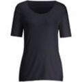 Rundhals-Shirt langem 1/2-Arm Peter Hahn blau