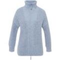 Strickjacke include blau