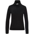 Pullover lockerem Rollkragen include schwarz