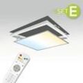 CCT LED Panel 62x62cm Einbauset 36W 3000K-6000K inkl. Fernbedienung und Einbaura...