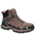 Outdoorschuh HI-TEC "Hi-Tec V-Lite Explorer Wp Womens", Gr. 37, braun, lila, Leder, mehrfarbig, sportlich, Schuhe, wasserdicht