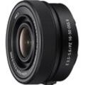 SONY Zoomobjektiv "E PZ 16-50mm F3.5-5.6 OSS II", schwarz, B:6,6cm H:3,13cm, Objektive