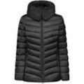 Steppjacke GEOX "BETTANIE", Damen, Gr. 36, schwarz, Web, Obermaterial: 100% Polyester, unifarben, casual, Basic, Jacken, mit 2-Wege-Reißverschluss, Fellimitat