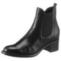 Chelseaboots TAMARIS Gr. 41, schwarz Damen Schuhe im schlichten Design