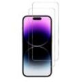 2 Schutzfolien Phonillico iPhone 15 - Transparent