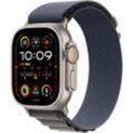 Apple Watch Ultra 2 (2023) GPS + Cellular 49 mm - Titan Titan Natur - Alpine loop Blau