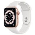 Apple Watch Series 5 (2019) GPS + Cellular 40 mm - Aluminium Gold - Sportarmband Weiß