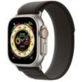 Apple Watch Ultra (2022) GPS + Cellular 49 mm - Titan Titan Natur - Trail loop Schwarz