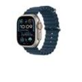 Apple Watch Ultra 2 (2023) GPS + Cellular 49 mm - Titan Titan Natur - Ocean Armband Blau