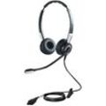 Jabra BIZ 2400 II Duo QD Kopfhörer Noise cancelling mit kabel mit Mikrofon - Schwarz