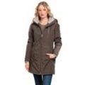 Knuffelwuff leichte Damen Übergangsjacke Fairfield braun 38 - EU