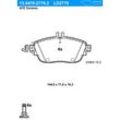ATE Bremsbelagsatz, Scheibenbremse Ceramic vorne rechts links für MERCEDES-BENZ A0004203002 0064208520 0084200620 13.0470-2779.2