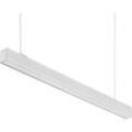 mlight LED-Leuchte 81-2031 EEK: E (A - G) Grau, Weiß 48 W 90 ° 230 V (L x B x H) 1131 x 50 x 75 mm 1 St.