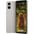 SONY Smartphone "XPERIA 5V" Mobiltelefone Gr. 128 GB, silberfarben (platin-silber)