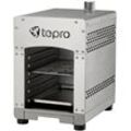 Gasgrill TEPRO "Toronto Steakgrill Basic", silber (edelstahlfarben), B:23cm H:36cm T:42cm, Grills, BxTxH: 23x41,5x36 cm