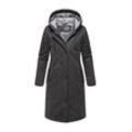 Winterjacke MARIKOO "Ledalaa", Damen, Gr. L, schwarz, Obermaterial: 55% Polyester, 45% Nylon; Innenmaterial: 100% Polyester;Futter&Wattierung: 100% Polyester, Jacken, mit großer Kapuze