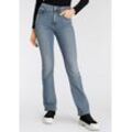 Bootcut-Jeans LEVI'S "725 High-Rise Bootcut" Gr. 27, Länge 32, blau (medium denim) Damen Jeans