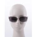 Emporio Armani Damen Sonnenbrille, silber, Gr.