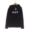 huf Herren Kapuzenpullover, schwarz, Gr. 46