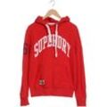 Superdry Herren Kapuzenpullover, rot, Gr. 48