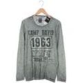 Camp David Herren Pullover, türkis, Gr. 48