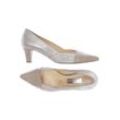 Gabor Damen Pumps, silber, Gr. 3.5