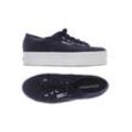 Superga Damen Sneakers, marineblau, Gr. 38