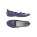 Tamaris Damen Ballerinas, blau, Gr. 38