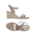 Tamaris Damen Sandale, beige, Gr. 40