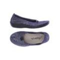 Avena Damen Ballerinas, blau, Gr. 36