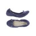 Donna Carolina Damen Ballerinas, blau, Gr. 36