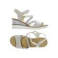 Rieker Damen Sandale, beige, Gr. 40