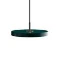 UMAGE - Asteria Mini LED-Pendelleuchte, schwarz / forest green