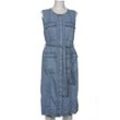 Comma Damen Kleid, blau, Gr. 40