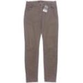 Rene Lezard Damen Stoffhose, beige, Gr. 34