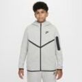 Nike Sportswear Tech Fleece Hoodie mit durchgehendem Reißverschluss für (ältere Kinder, erweiterte Größe) - Grau