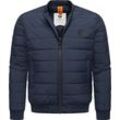 Bomberjacke RAGWEAR "Boomber" Gr. L (52), blau (navy) Herren Jacken Leichte wasserdichte Übergangsjacke