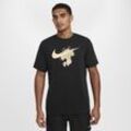 Nike Dri-FIT Fitness-T-Shirt (Herren) - Schwarz