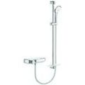 Grohe Grohtherm Brause-Thermostat 34721000 chrom, DN 15, mit Brausegarnitur 90cm