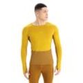 Icebreaker 200 ZoneKnit™ Merino Langarmshirt - Mann - Silent Gold/clove - Größe XL