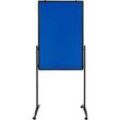 Legamaster Multiboard Premium Plus, Pinnboard und Whiteboard, B 760 x H 1200 mm, blau